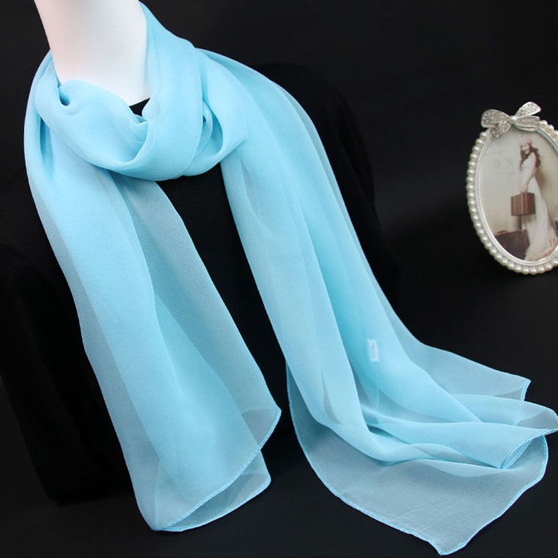 Korean Lifestyle Aesthetic - Scialle di seta da donna in