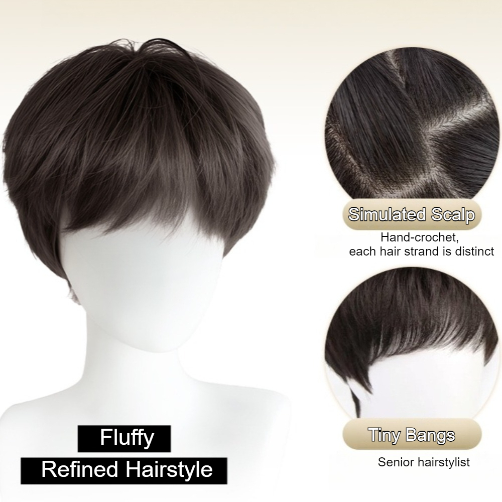 Parrucca sintetica per capelli - Korean Lifestyle Aesthetic recensione e prezzo