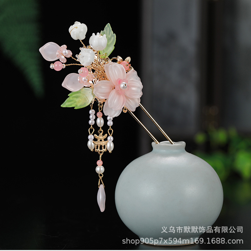 Bacchette per capelli con perl - Hanbok Hair Pin recensione e prezzo